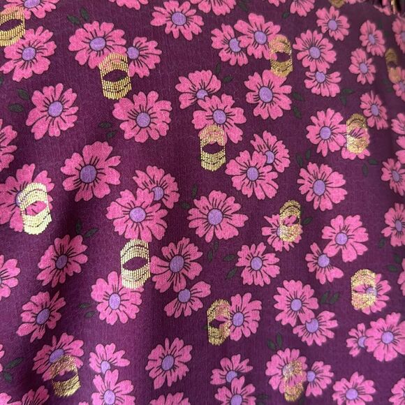 Joy Joy Dress sz Medium Ruffle Tiered Mini - Picture 9 of 15